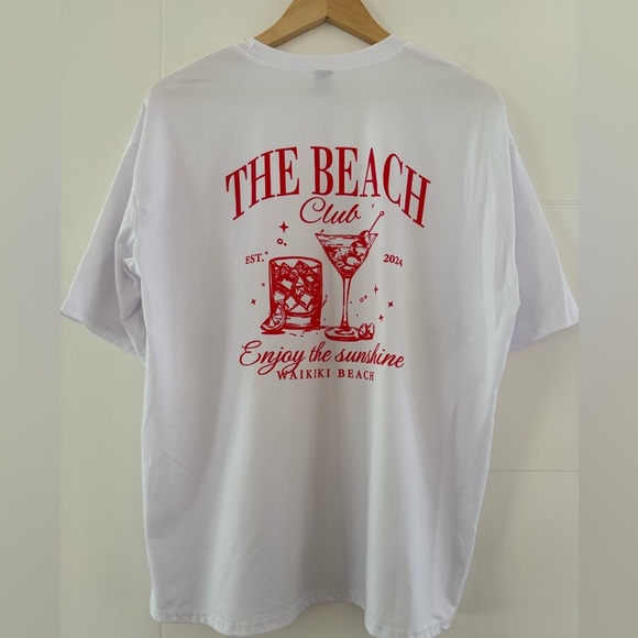Bundle of 2 SHEIN Drop Shoulder Graphic Tees, size large - Picture 5 of 12